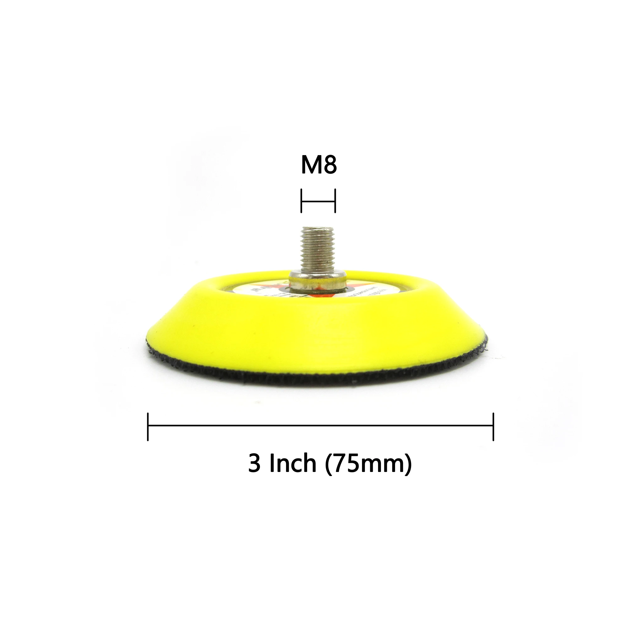 3 inch Sanding Back up Pad for 75 mm Hook & Loop Sanding Discs 5/16