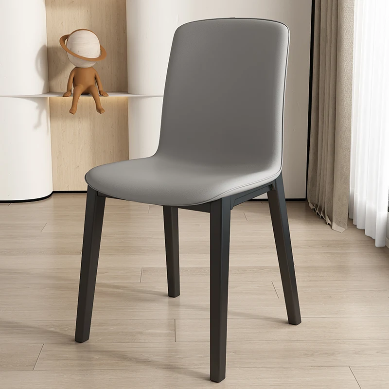 Small-sized furniture, living room, bedroom Imported Ash Wood Backrest, Italian Modern Minimalist Style, Leather Upholste