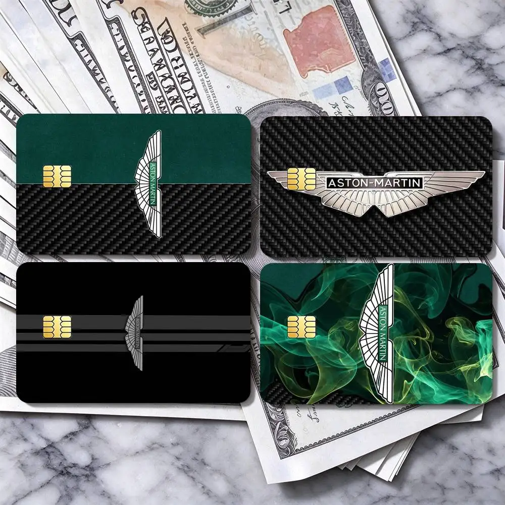ASTON MARTINS  Credit Card HD Stickers Premium matte film effectively prevents fingerprints and daily abrasion.