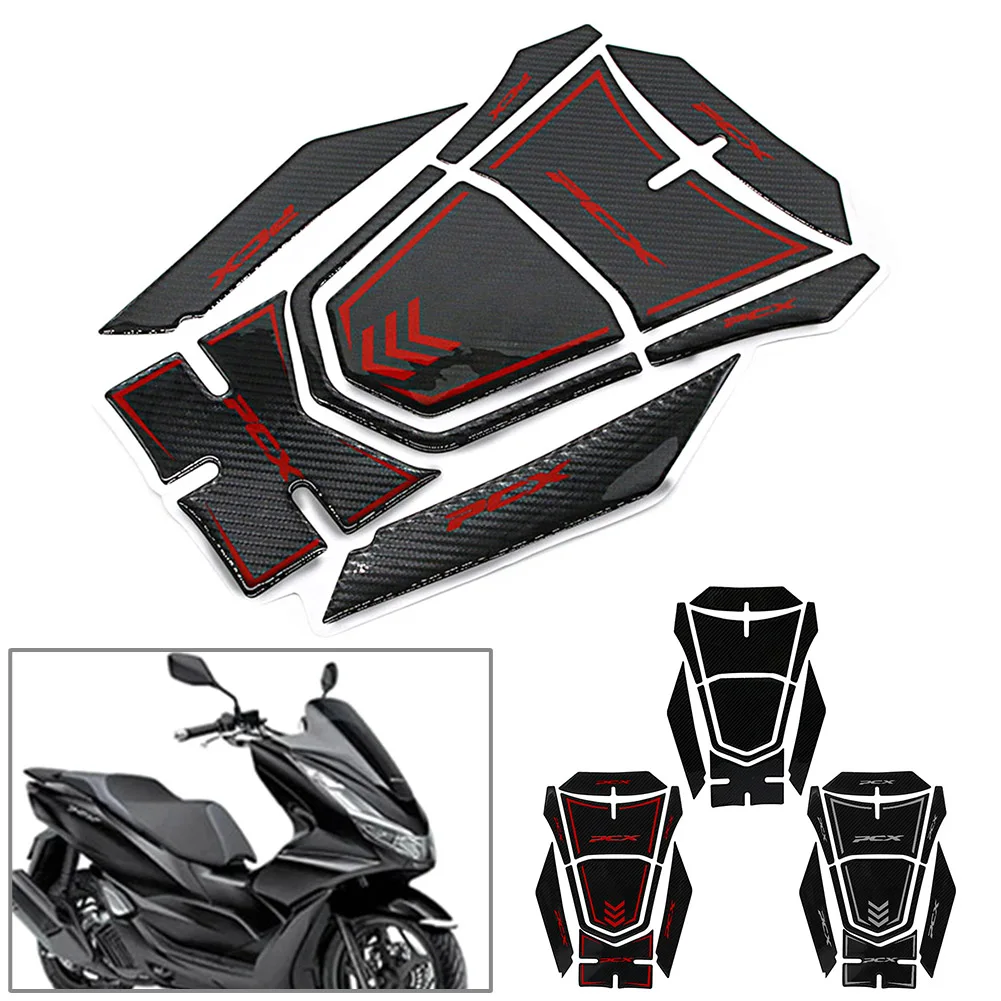 Motorcycle Fuel Tank Pad Protector Decal Stickers For Honda 2021 PCX160 PCX125