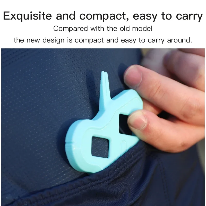 Portable Road Bike Cleat Simple Adjustment Tool For Shimano SPD For LOOK K-E-O Road Cleats Lightweight Locking Shoes Cleat Tool view 5