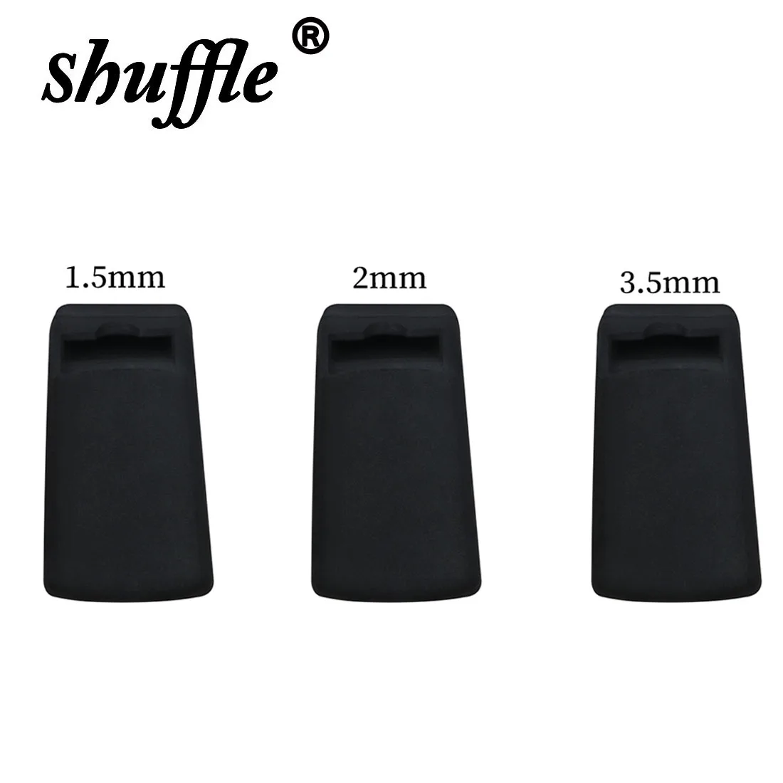 Clarinete e Oboé Finger Rest Cover, ajustável Silicone Cover, Peças de instrumentos de sopro, Acessórios Oboé, 1.5mm, 2mm, 3.5mm