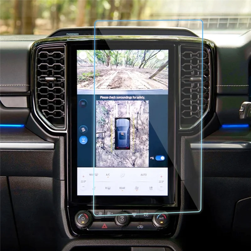 A84G-2 Sets Of Screen Tempered Film For Ford Ranger Shaker Everest 23 Center Navigation 12Inch Screen Tempered Film