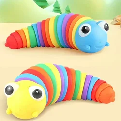 New Spotify Premium Decompression Slug Caterpillar Internet Celebrity Decompression Toy Slug Puzzle Vent Snail Children's Toys