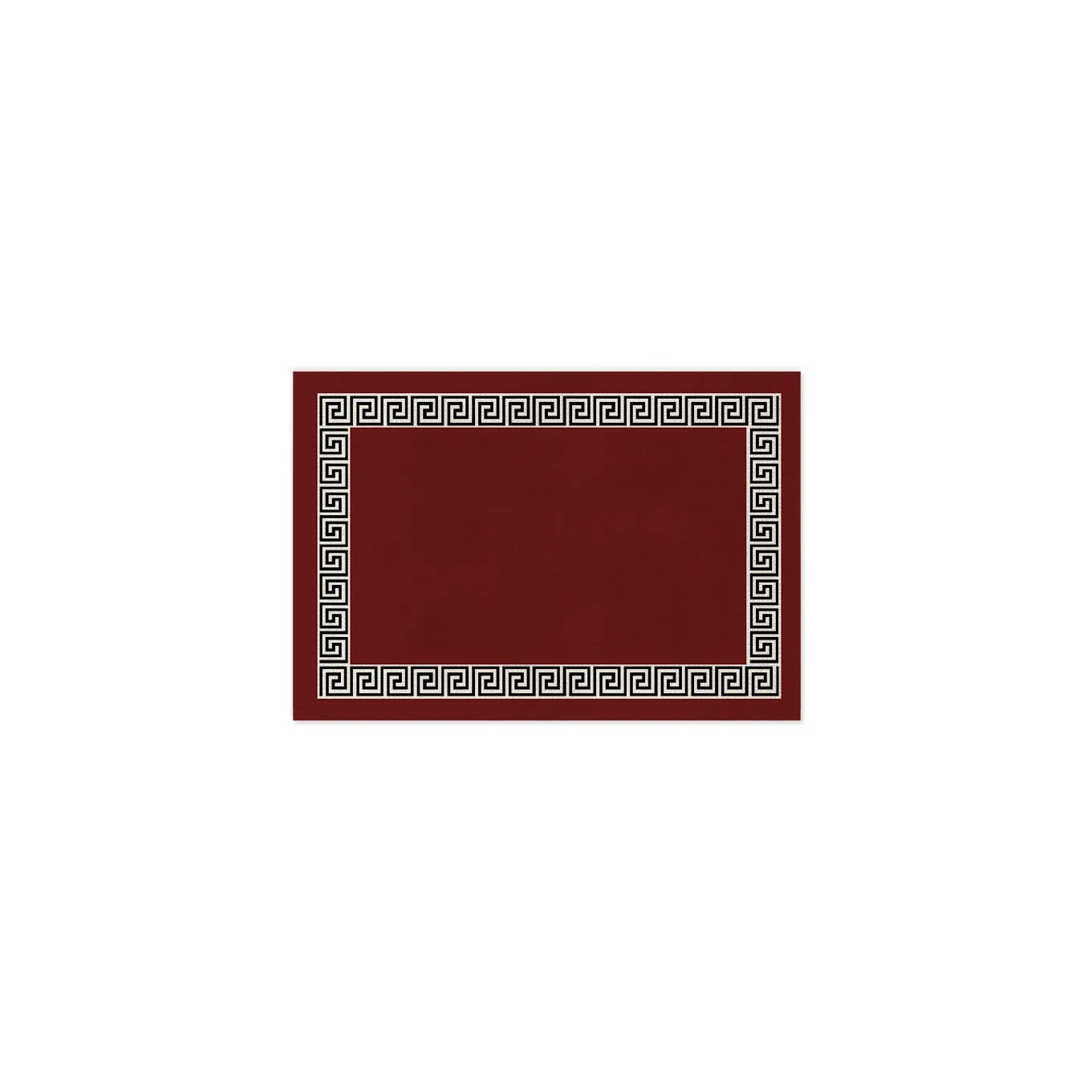 Heat-Resistant Elegant Red Christmas Placemat, Machine Washable for Holiday Party Kitchen Dining Table Christmas Decor - view 6