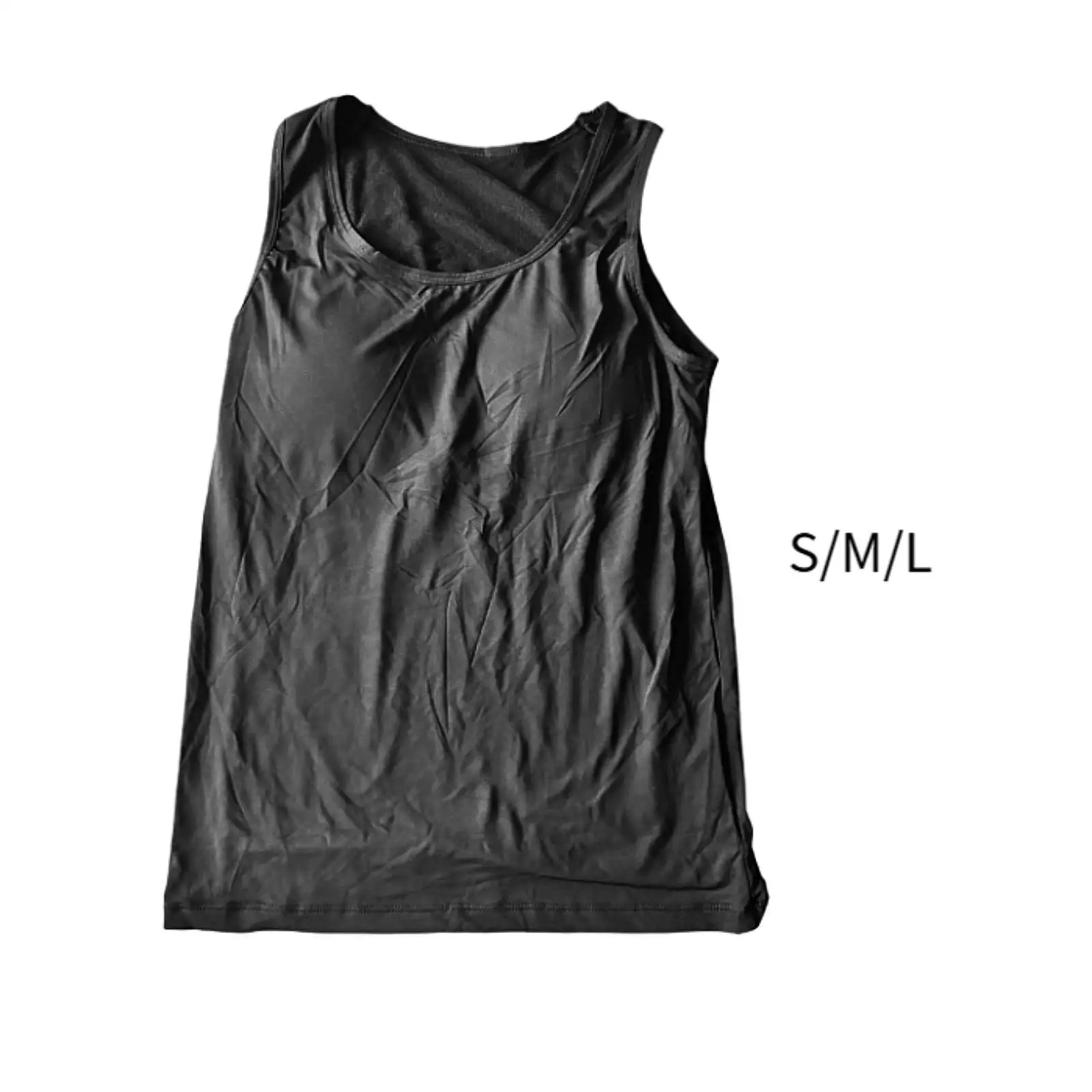 Mens Tank Top Simulation Fake Vest for Workout Gym Fitness Training Bodybuilding