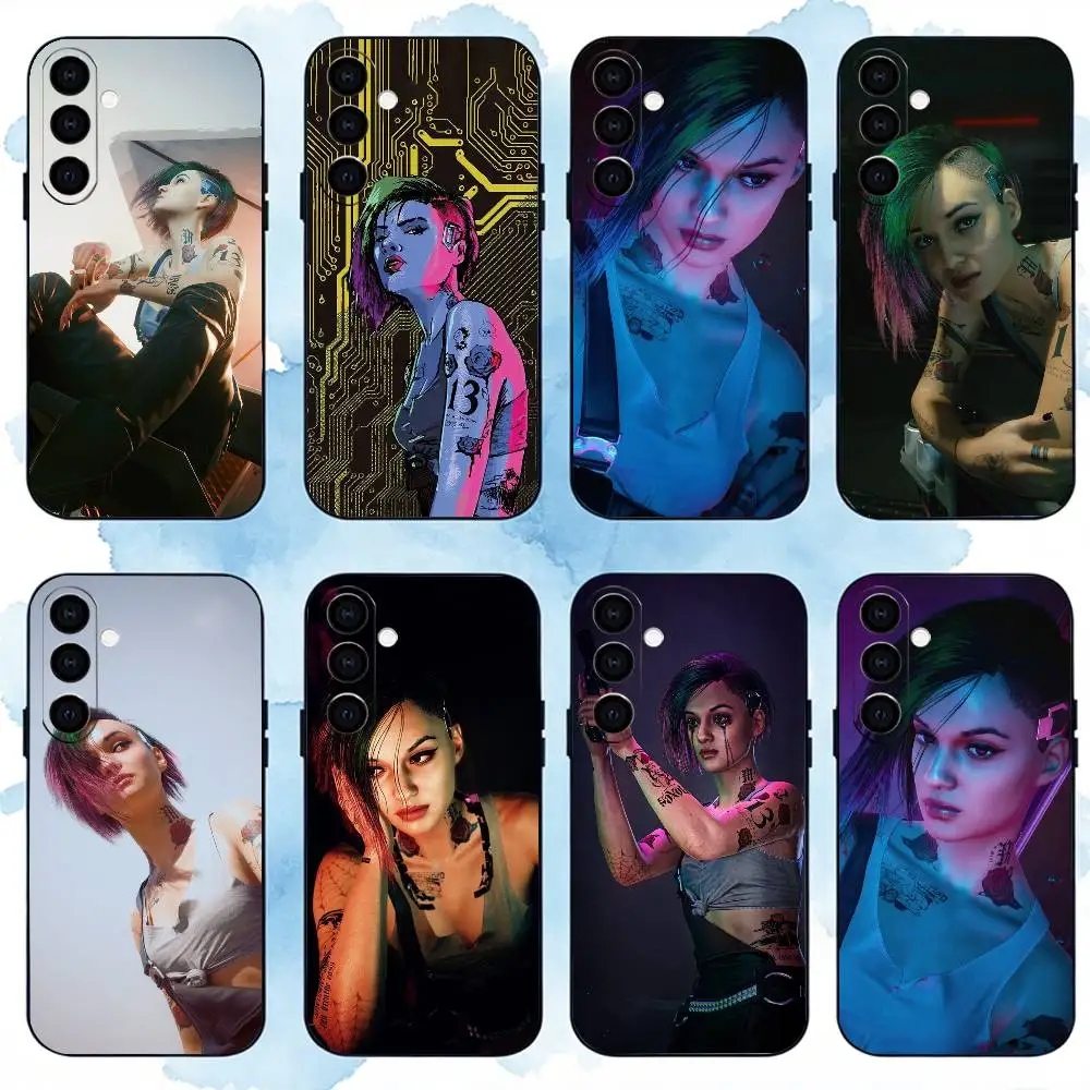 Game Role J-Judy Alvarez-z  Phone Case Black Silicone Soft For Samsung Galaxy A73,A72,A71,A70,A53,A52,A51