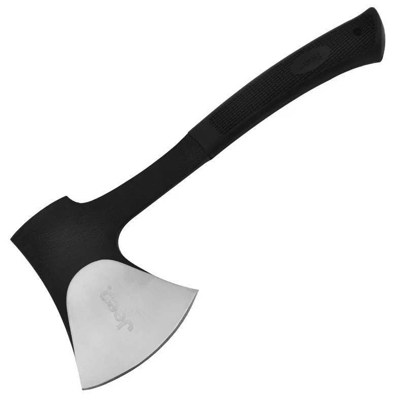 Stainless Steel Multi Purpose Camping Hand Axe Outdoor Survival Gear Fire Rescue Tree Logging Firewood Splitting Field Equipment
