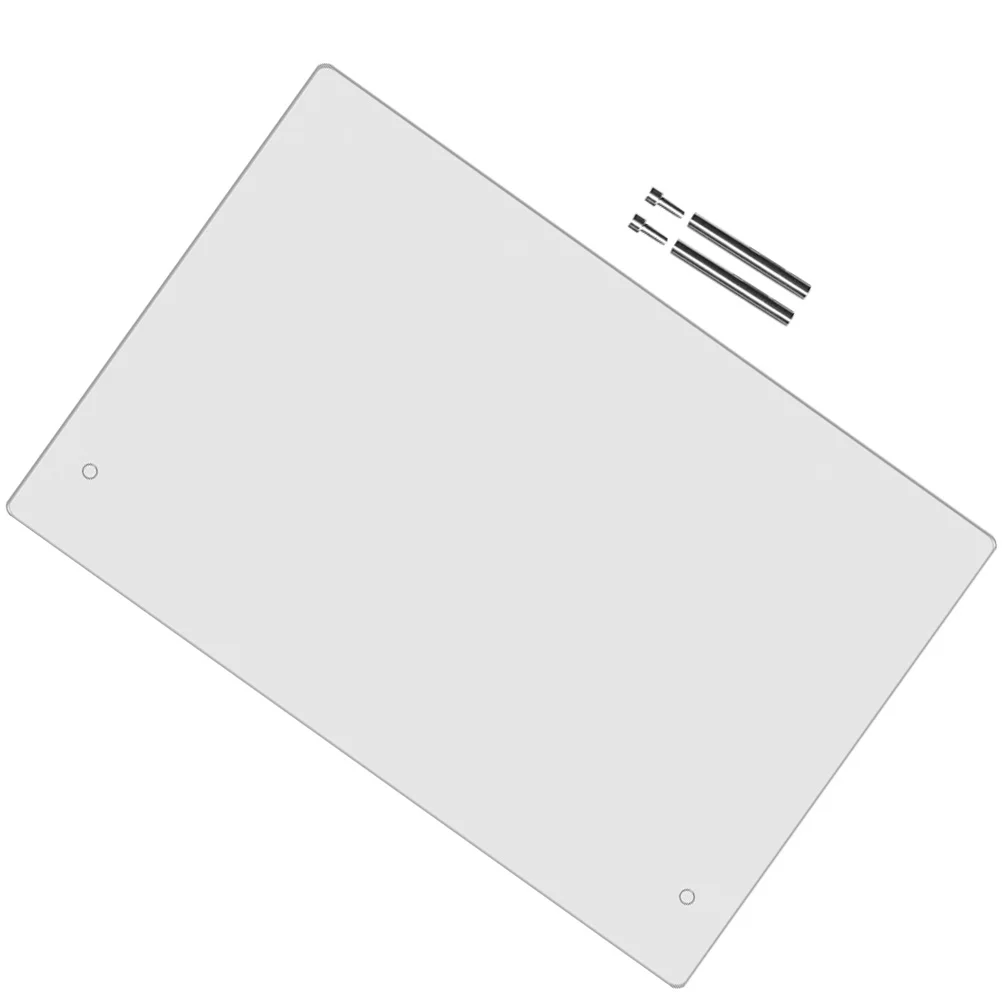 مجموعة واحدة من لوحة الرسائل المصنوعة من الأكريليك الشفاف، لوحة مذكرة إبداعية لطلاب المكاتب المنزلية، قابلة لإعادة الاستخدام وسهلة الاستخدام #5