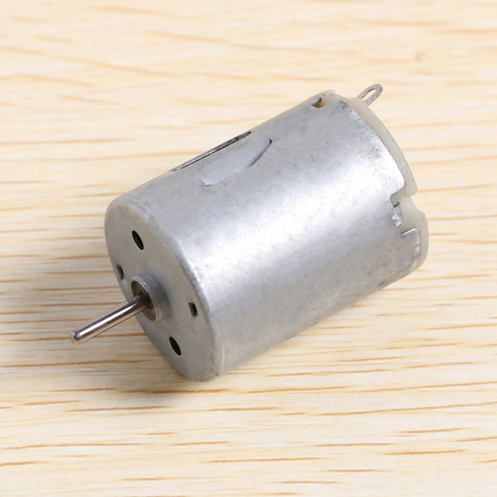 A93PHOT! 2X 8000RPM 9V 68Ma High Torque Magnetic Cylindrical Mini DC Motor Silver