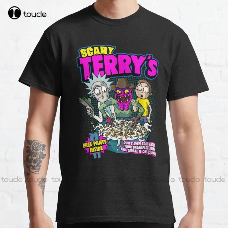 

New Scary Terry'S Classic Funny T-Shirt Cotton Tee Shirt T Shirts For Men Custom Aldult Teen Unisex Digital Printing Tee Shirt