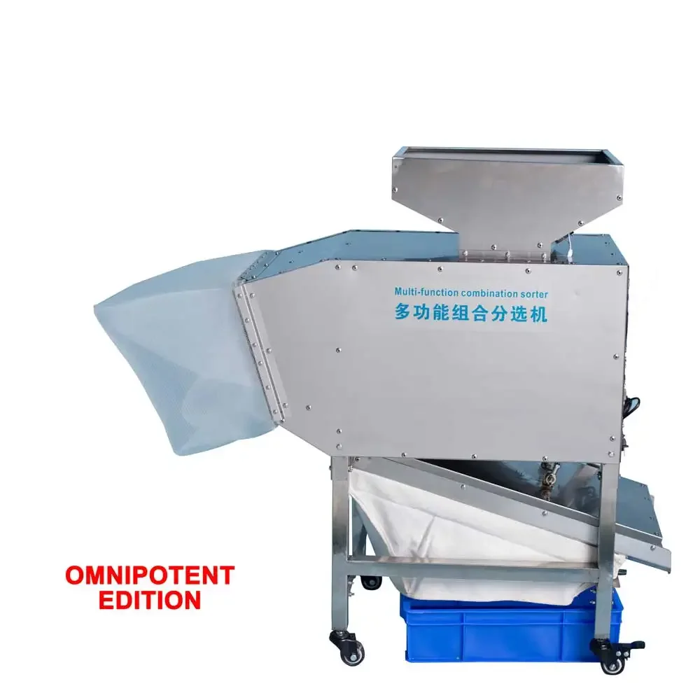 Feed Shell Grain Sieve Blowing Machine Stainless Steel Electric Wind Mill Rice Coffee Cocoa Bean Blower