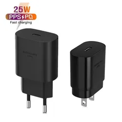 25W USB C Super Fast Charger Type C PD Power Adapter for Samsung Galaxy S20 S21 S22 S23 Ultra Note 20 Quick Charger