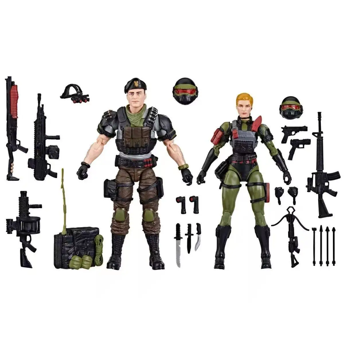 

Hasbro GIJOE Special Forces No. 138 Night Raid Falcon Noisy Double Cover 6-inch Movable Doll