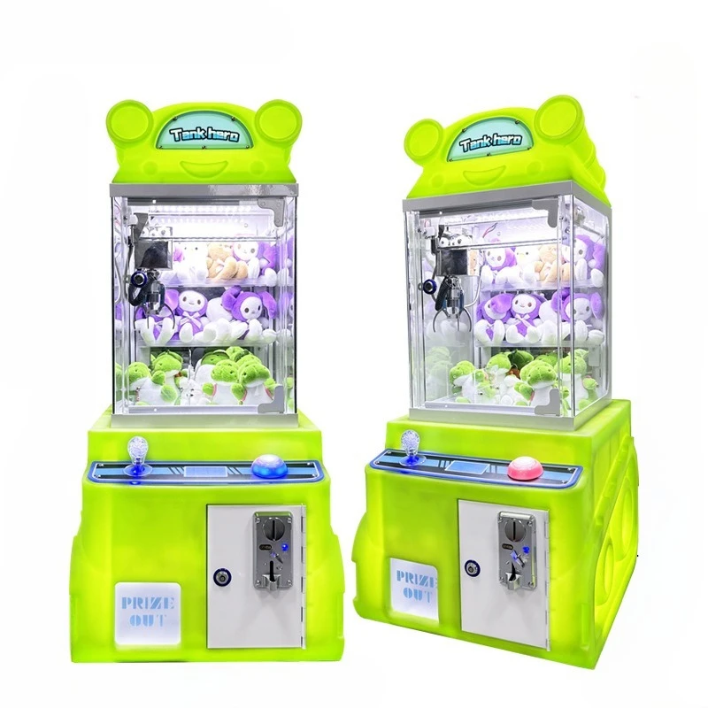 Boutique doll machine, doll machine, household small coin-operated mini commercial scan code, colorful single person