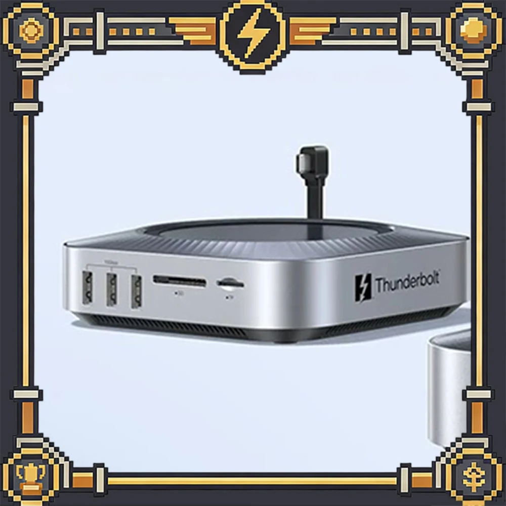 UGREEN CM841-65487 Expansion Dock USB Typec HDMI Suitable For Macmini M4Pro Expand 8TB Memory 64Gbps Transmission