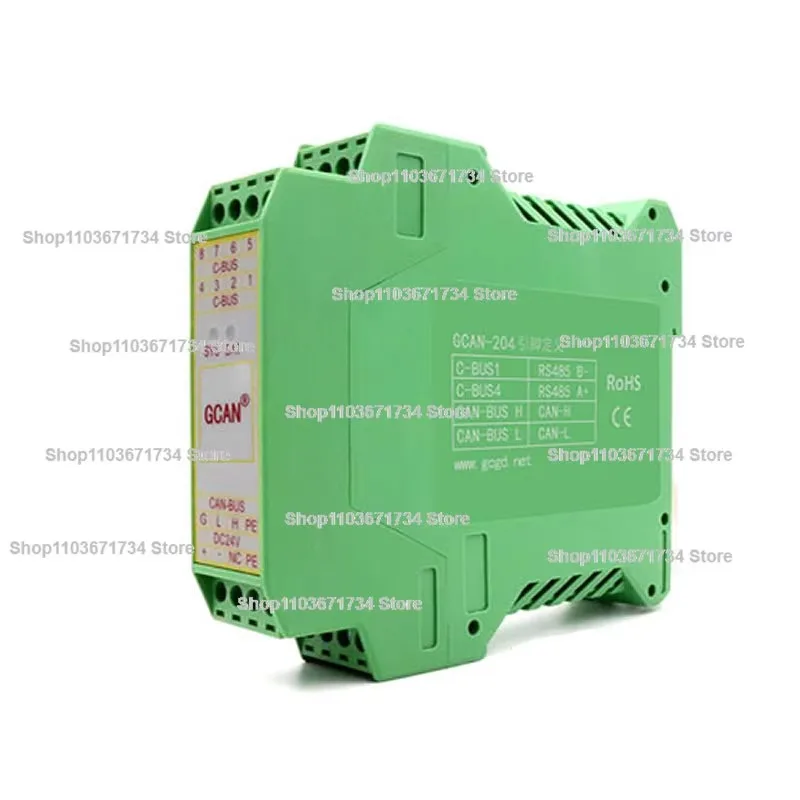 

Industrial Grade Modbus RTU To CAN Bus Converter Gateway with DIN Rail GCAN-204