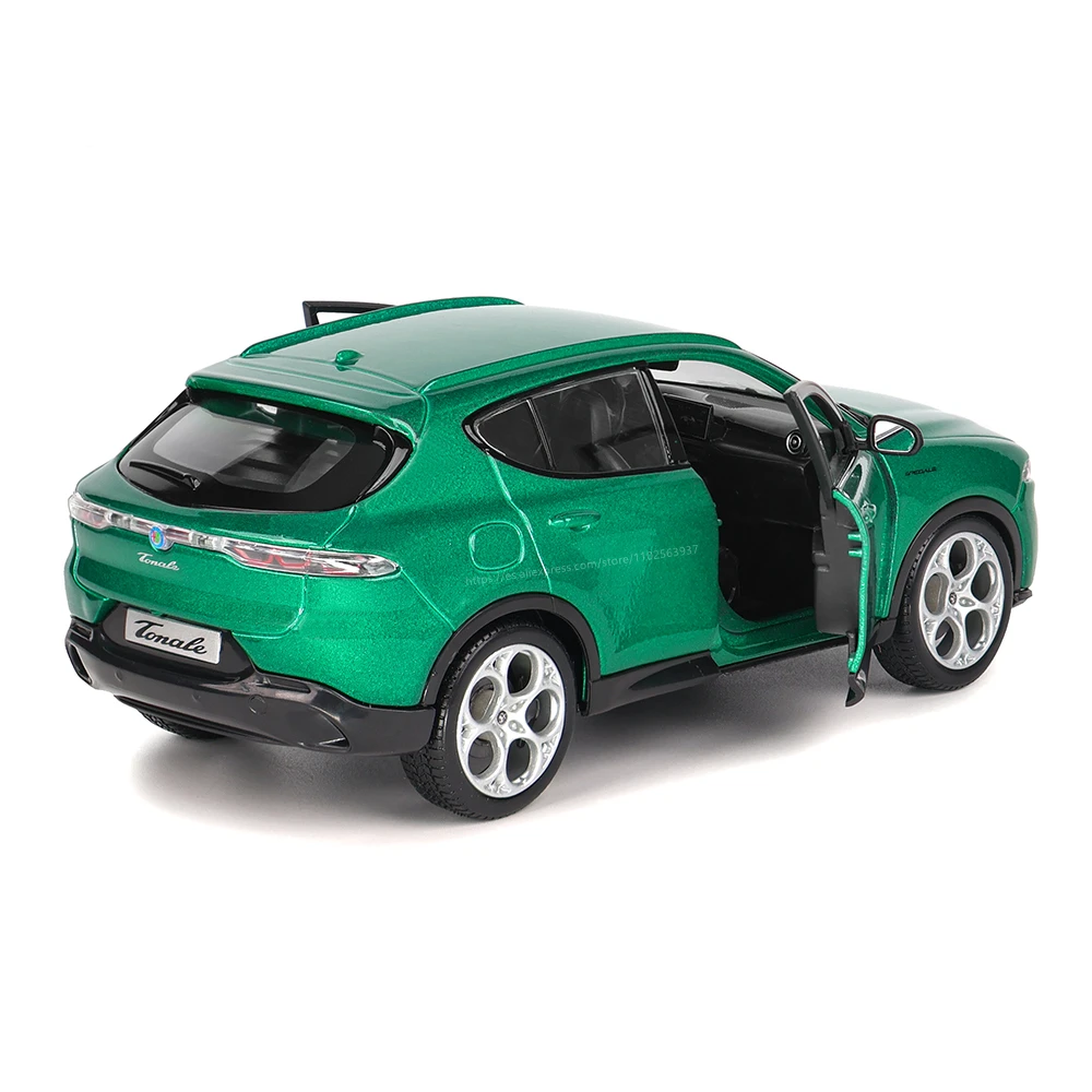 Bburago 1:24 Alfa Romeo Tonale Alloy Luxury Vehicle Diecast Car Model Toy Collection Gift Birthday Present