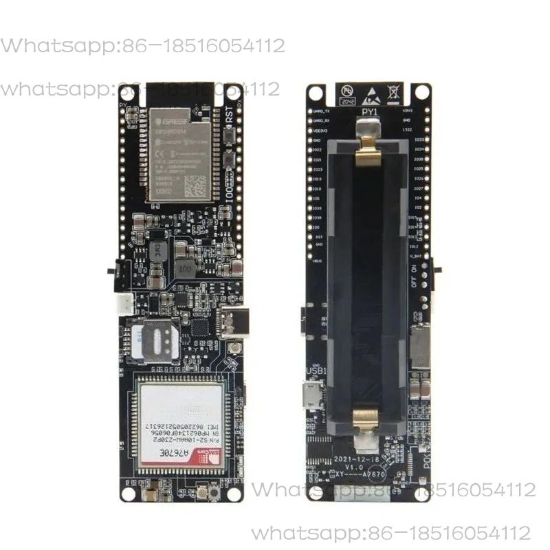 T-A7670G/E/SA R2 4G Development Board LTE CAT1 SIM Module ESP32 Support GSM/GPRS/EDGE TF Card A7670G A7670E A7670SA