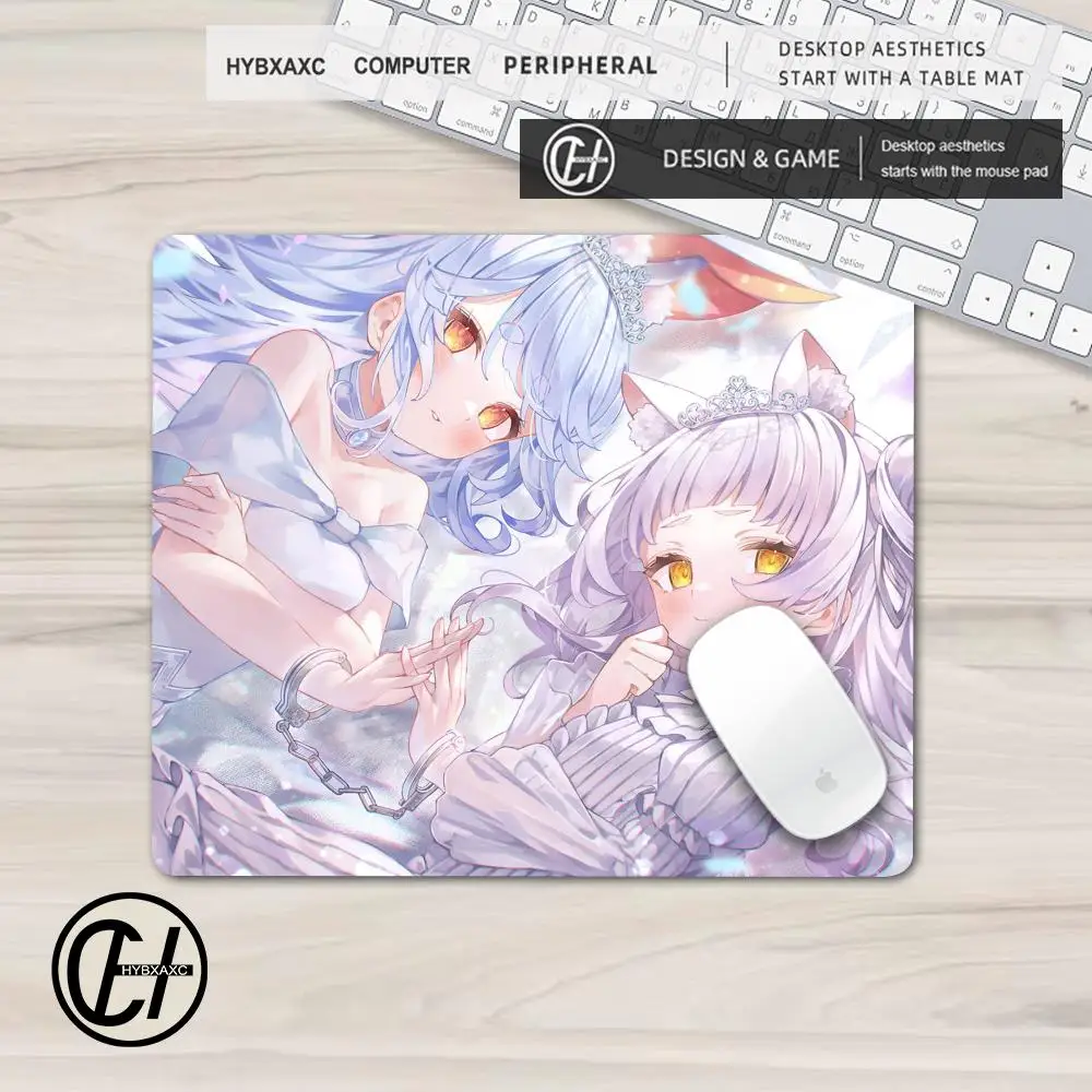 Murasaki Shion Table Mat ملحقات لوحة مفاتيح الكمبيوتر المحمول وسادة ماوس ألعاب مضادة للانزلاق PC Gamer Computer Virtual Youtuber Mouse Mat