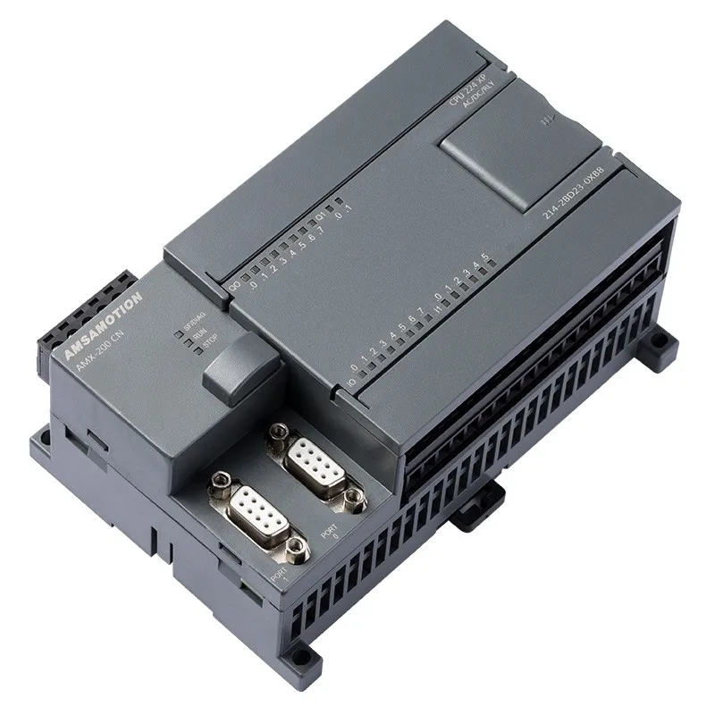 AMSAMOTION CPU226 is compatible with Siemens S7-200 PLC controller CPU226 6ES7 216-2BD23-0XB8 relay PLC 24I 16O transistor PLC