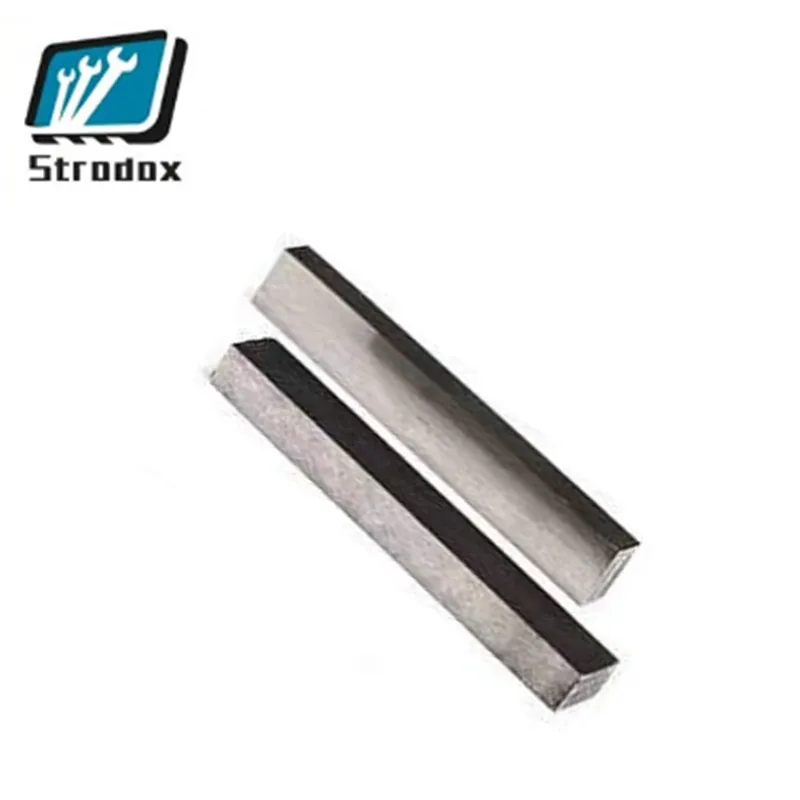 

2 Pcs YG8/YG6 Tungsten Carbide Bar Length 200MM Thickness 6mm 8mm 10mm Cemented Carbide Alloy Sliver Bar Mold