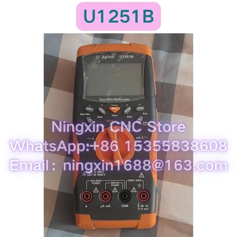 

Second-hand U1251B Digital Multimeter Functional test OK Fast delivery