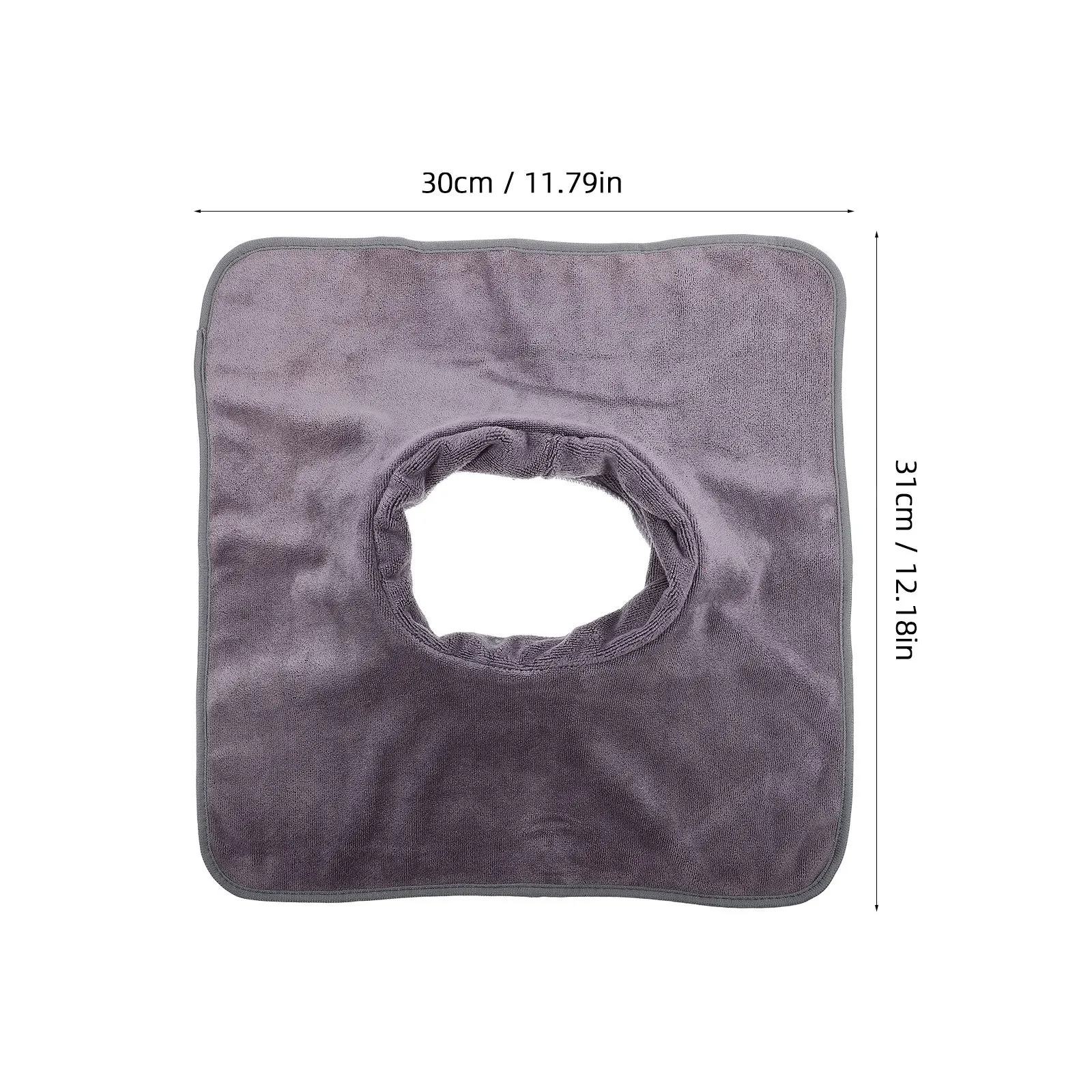 غطاء طاولة تدليك الوجه مريح وجيد التهوية من الألياف الدقيقة لصالونات التجميل والمنتجعات الصحية ومستلزمات التدليك وغطاء فتحة الوجه