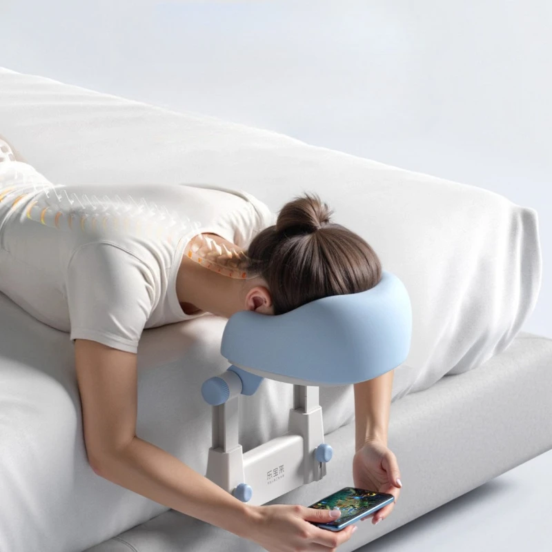 Massage Head Rest Kit Face Down Pillow for Mattress Equipment Multifunction Head Cradle Support Adjust for Massage Bed Salon SPA