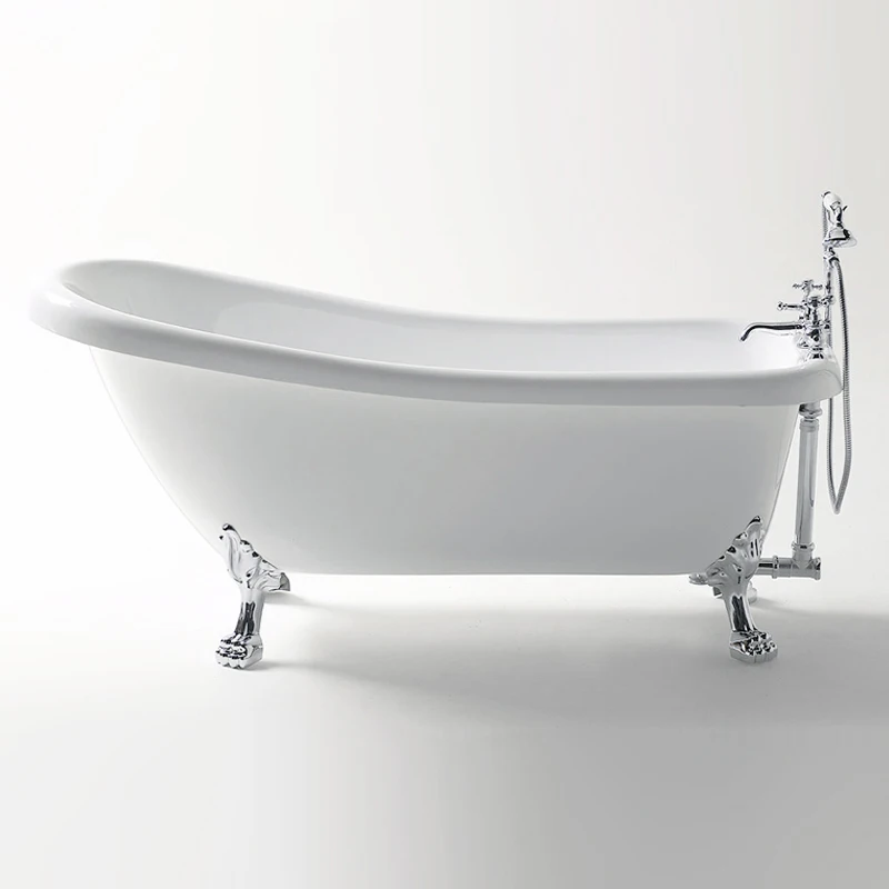 RY-203 UPC Best-selling 1.5m Acrylic Freestanding Bathtub, Oval Freestanding Bathtub, Acrylic Best-selling Freestanding Bathtub