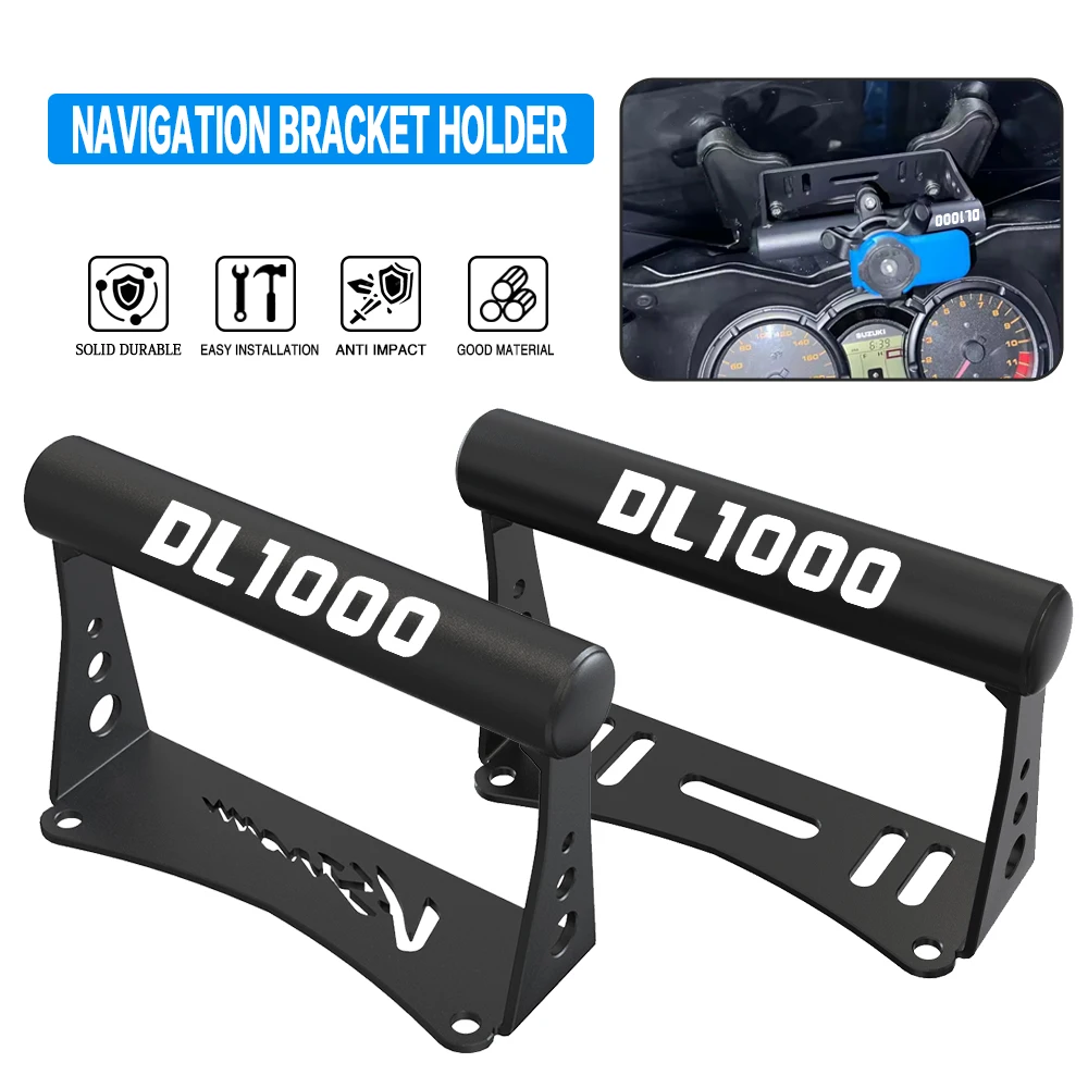 

Mount Bracket Fit For SUZUKI DL650 V-strom 650 DL1000 V Strom 1000 DL650/ABS 2004-2012 GPS Navigation Phone Holder Frame Bracket
