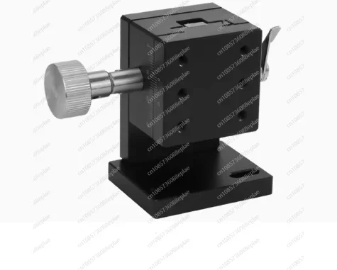 High Precision Z Axis LWZ4040 Dovetail Groove Manual Platform Rack and Pinion Drive  Knob Fine-Tuning Displacement Slide ZWG40