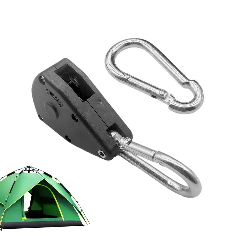 

Tent Guyline Tensioners 1/8 Inch Outdoor Camping Rope Tensioner Tightener Backpacking Rope Adjuster Hiking Mountaineering