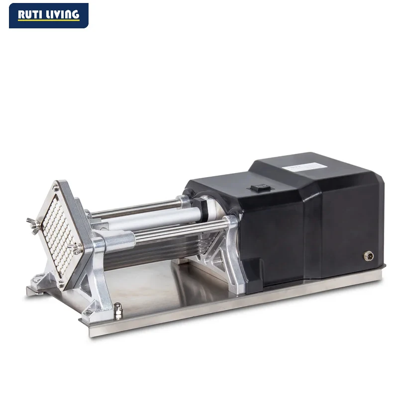 RUTI Electric Commercial Vegetable Slicer Machine Wave Potato Machine Onion Slicer Chopper Machine