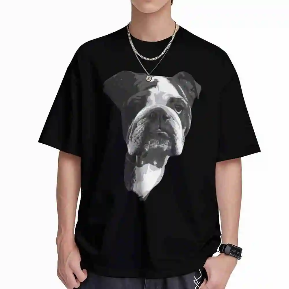 English Bulldog Dog Breed Breeders Pet Club Saying Short Sleeve Tee 100% Cotton T-Shirt