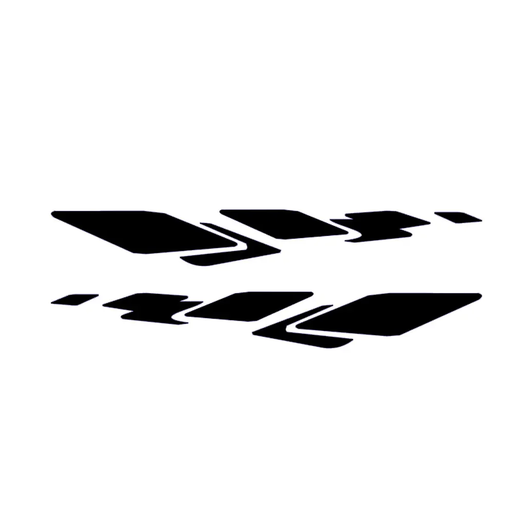 

1 пара наклеек-стикеров для декора мотоцикла, скутера, автомобиля, тип «лента»