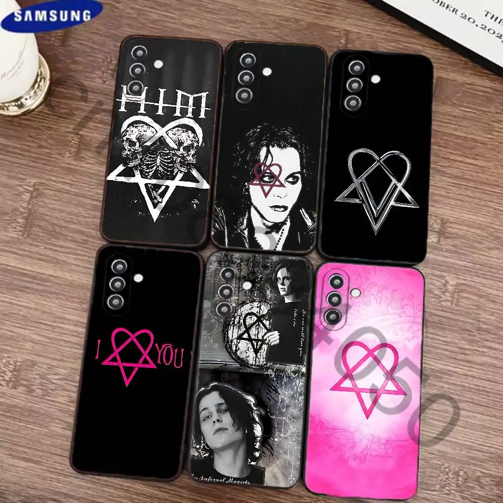love m-metal Phone Case for Samsung Galaxy S21 22 23 Ultra Plus S24 25 26 FE Lite TPU Protector