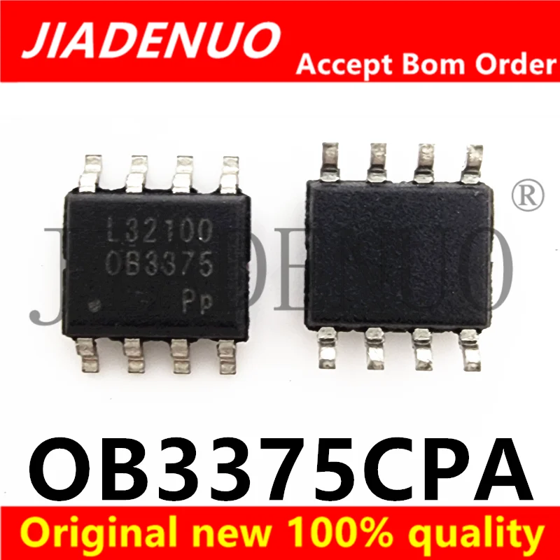 (5-10pcs)100% Original New OB3375CPA OB3375 SOP-8 Chipset