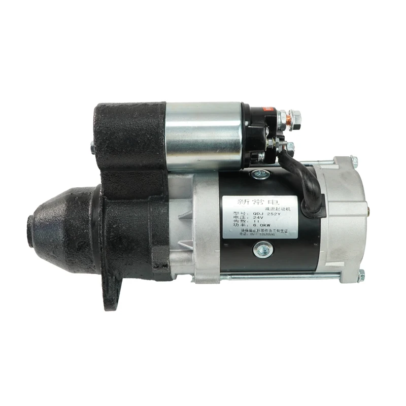 

Forklift Starter Motor 24V 6KW 11T Starting Motor Forklift Engine Parts for 495 498 Engine