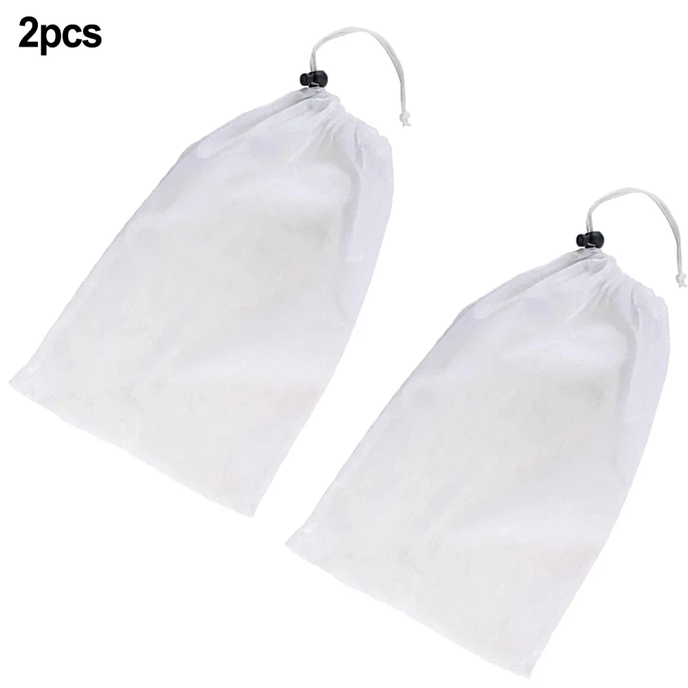 Pool Cleaner Fine Mesh Vacuum Bag for Leaf Skimming Applications Compatible with Standard Suction Attachments and For OPP Bags