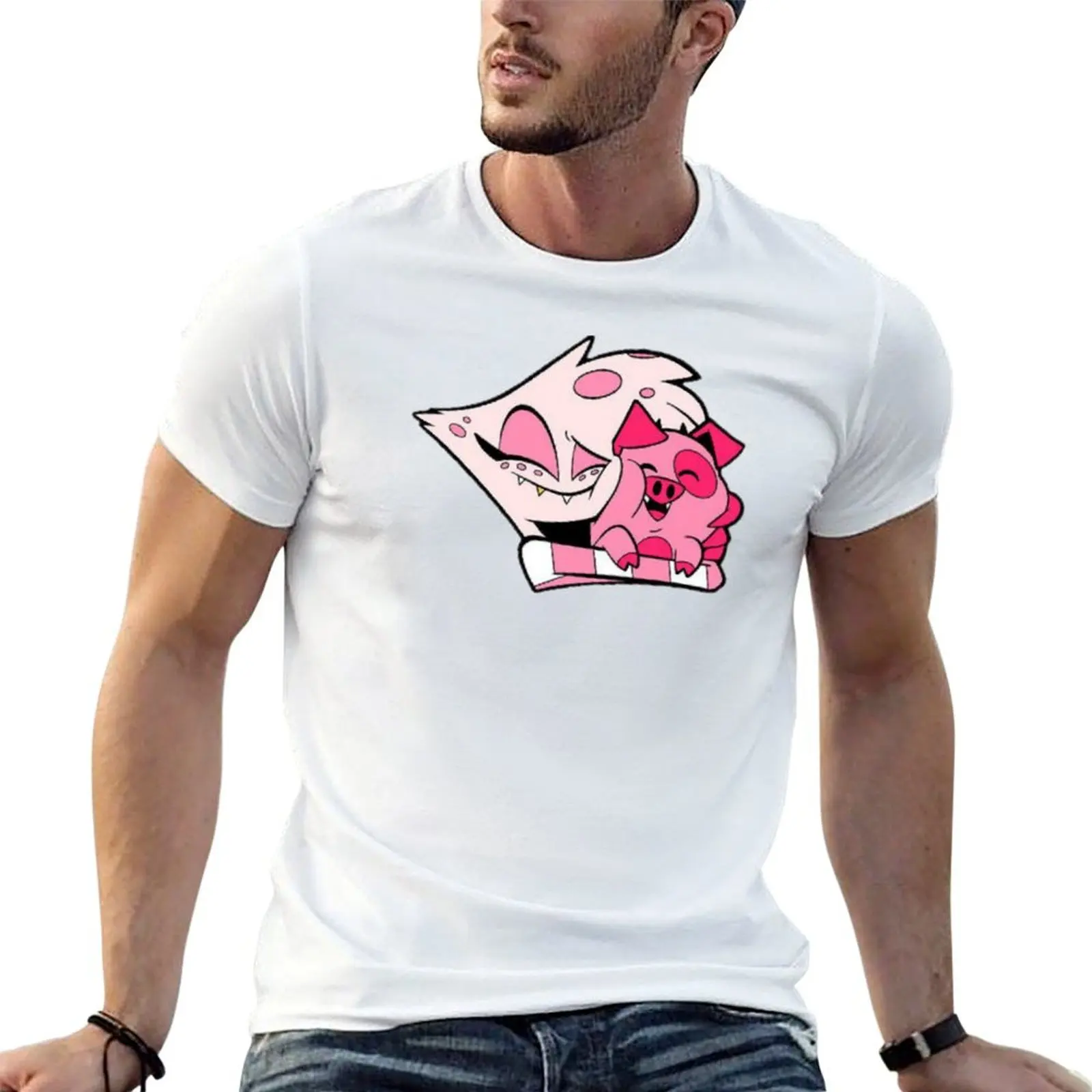 Angel Dust and Fat Nuggets T-Shirt Street Style Casual Tee Shirt