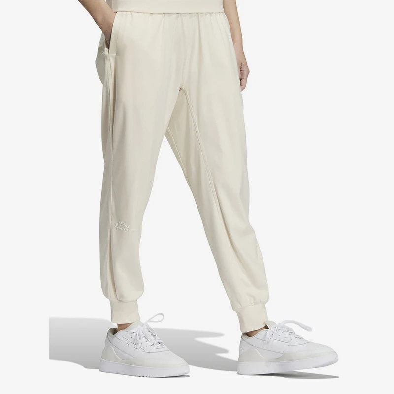 Adidas genuine new women's knitted sports leg cinching cropped pants IM8864