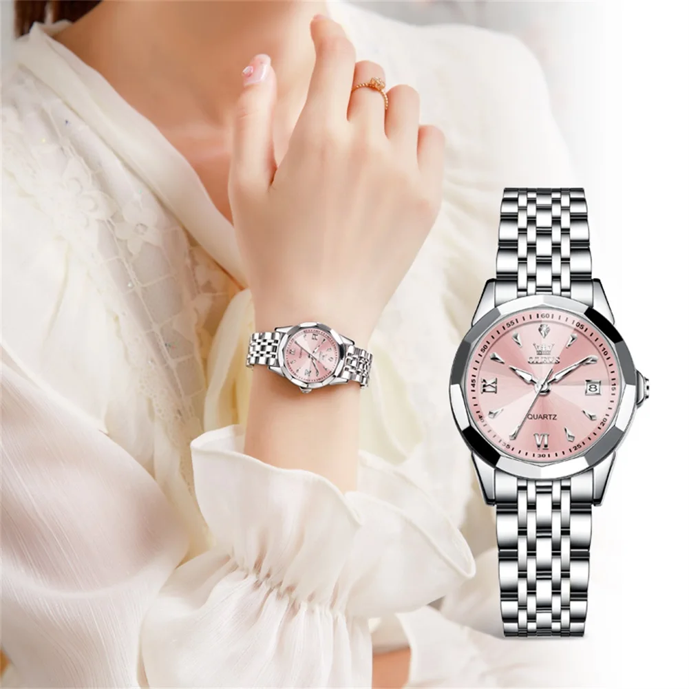 Women's Elegant Quartz Wristwatch, Waterproof Gift