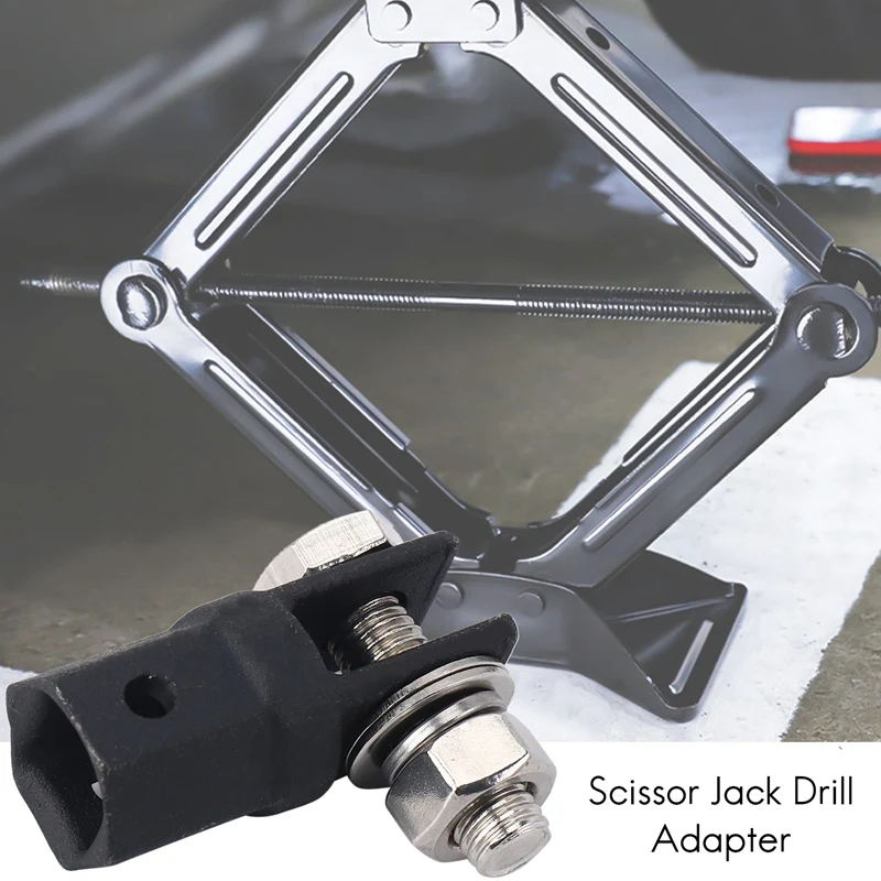 Scissor Jack Adaptor 1/2 Inch For Use With 1/2 Inch Drive Or Impact Wrench Tools IJA001