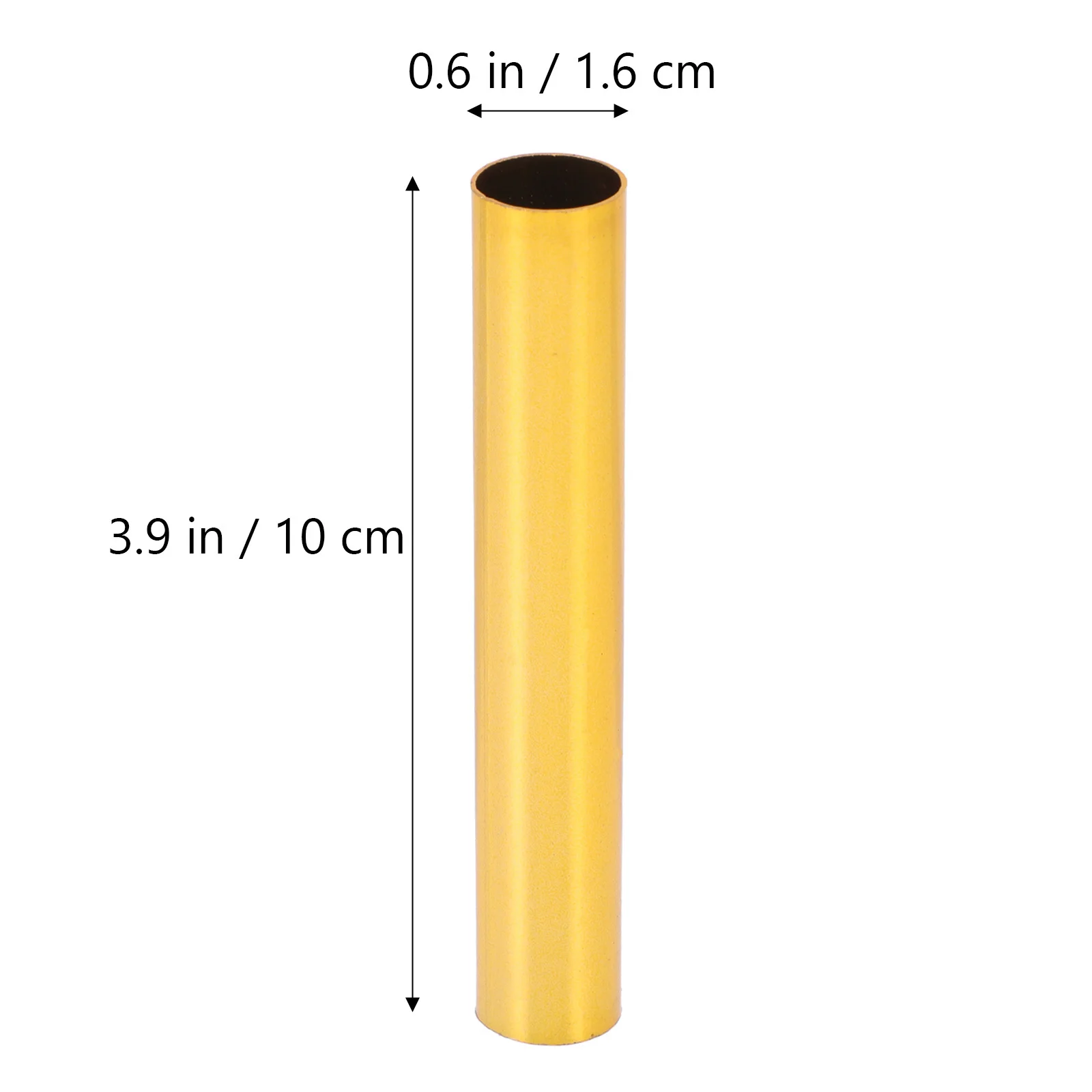 Capa de base para lustre, 6 peças, manga de flangeamento, 16x100mm, tubo de lâmpada de ferro, acessórios de iluminação de substituição, manga de flangeamento