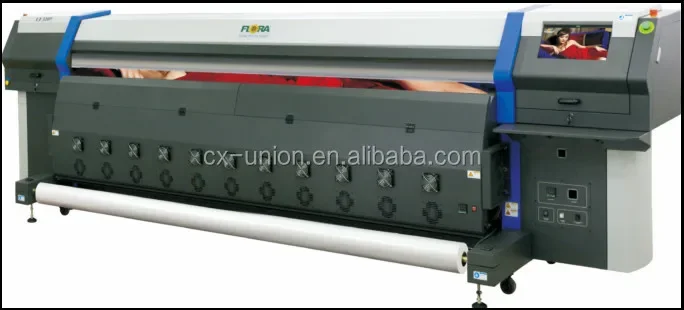 flora LJ320P spectra polaris 512 15pl head solvent digital banner printer printing machine