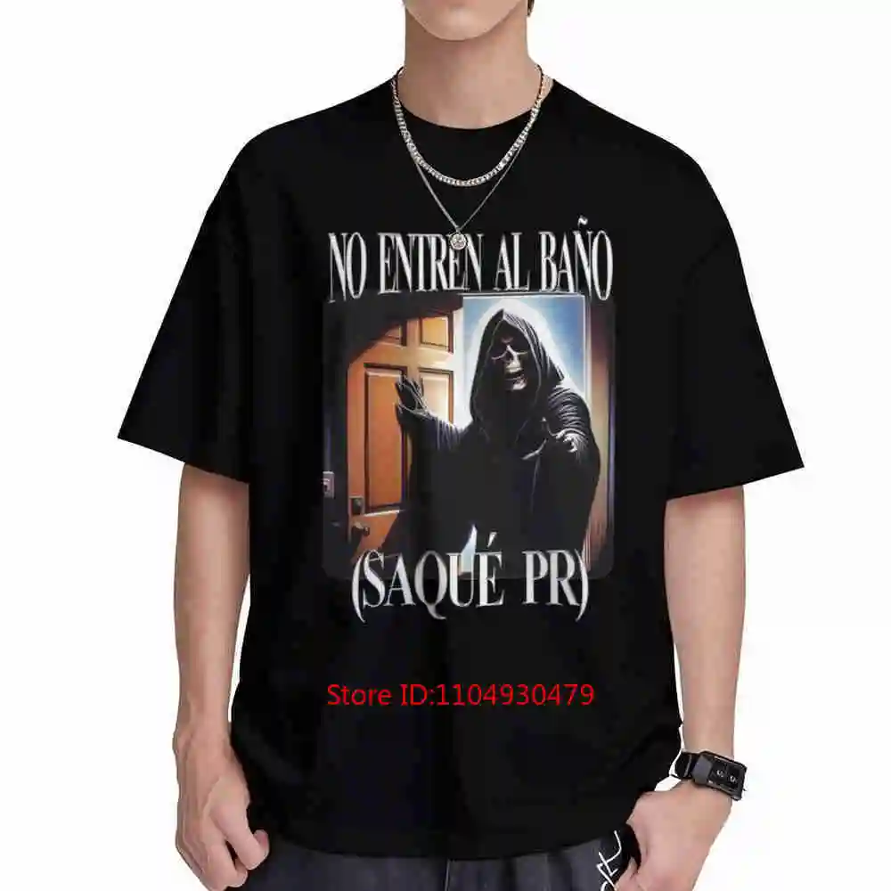 Calacas Chidas Gym Con Frases Sarcasticas Short Sleeve Tee 100% Cotton T-Shirt