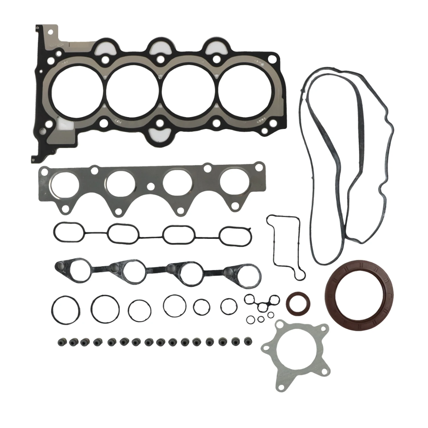 

1set New Engine Gasket Set For Hyundai Accent Verna Creta Elantra HB20 Kia Forte Cerato 1.6L G4FG 20910-2BB03