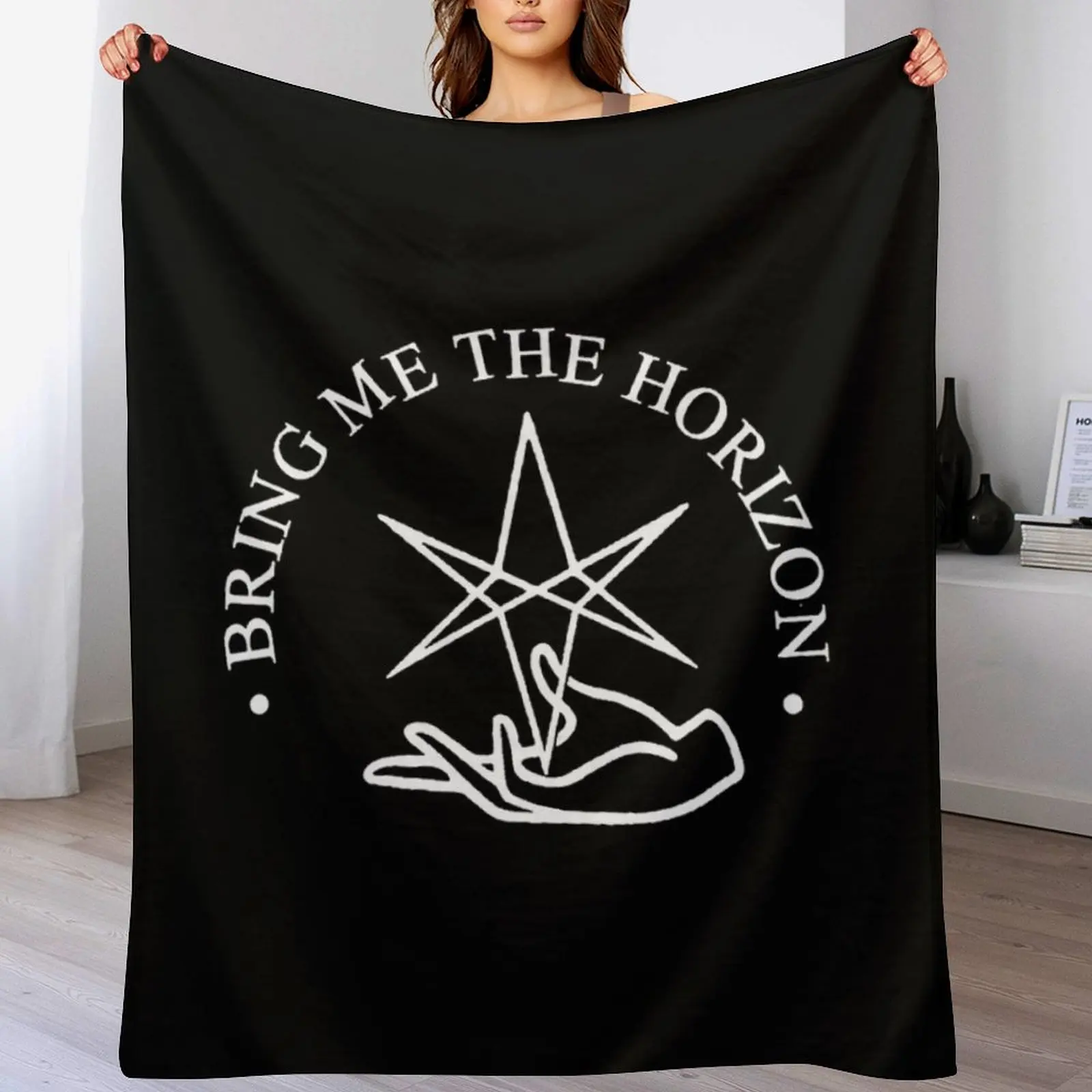 

Bring Holding Star Throw Blanket