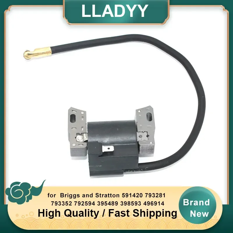 Ignition Coil Magneto Armature Replaces Briggs and Stratton 591420 793281 793352 792594 395489 398593 496914